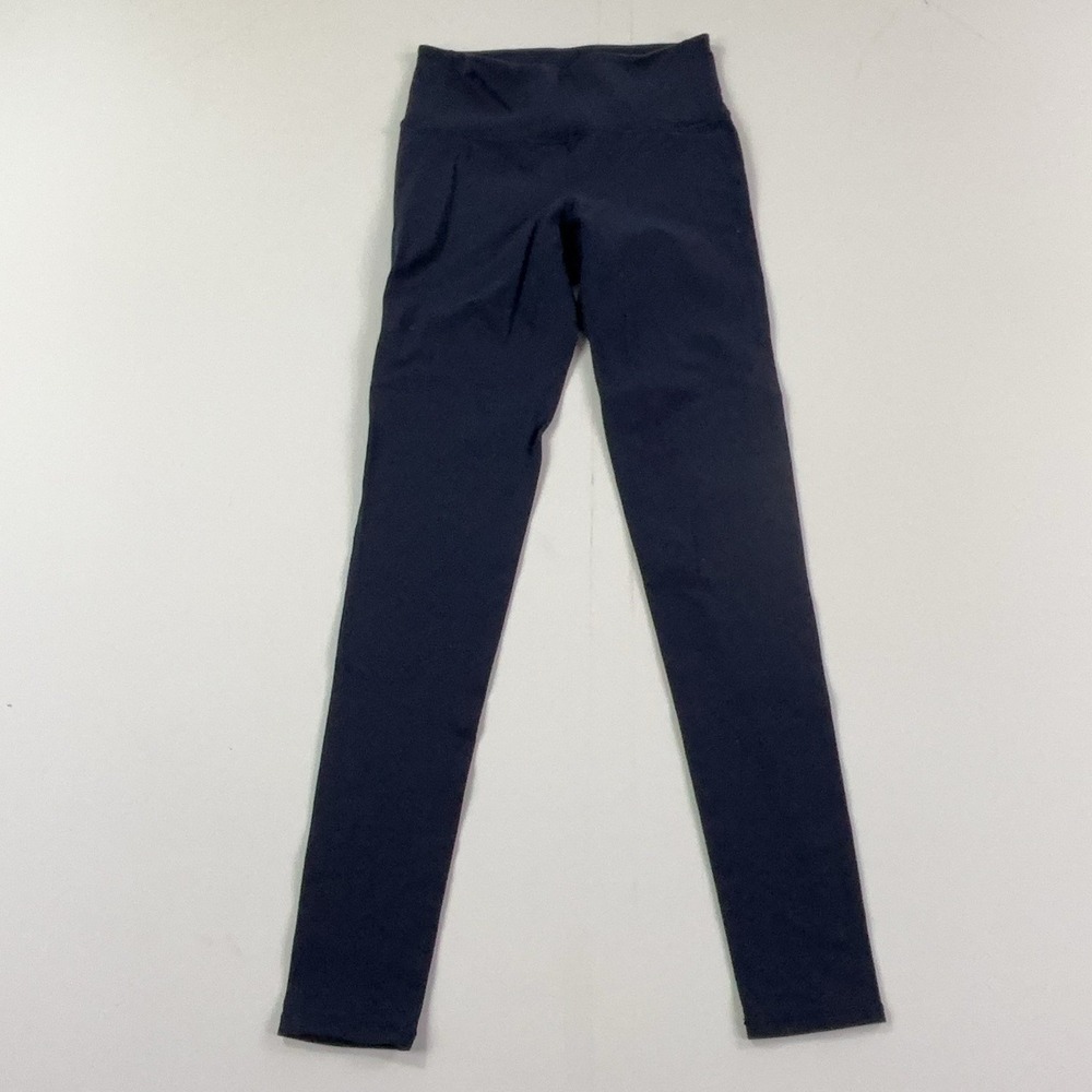 Athleta Elation Tight Navy High-Rise Full-Length Yoga Workout Leggings Womens XS